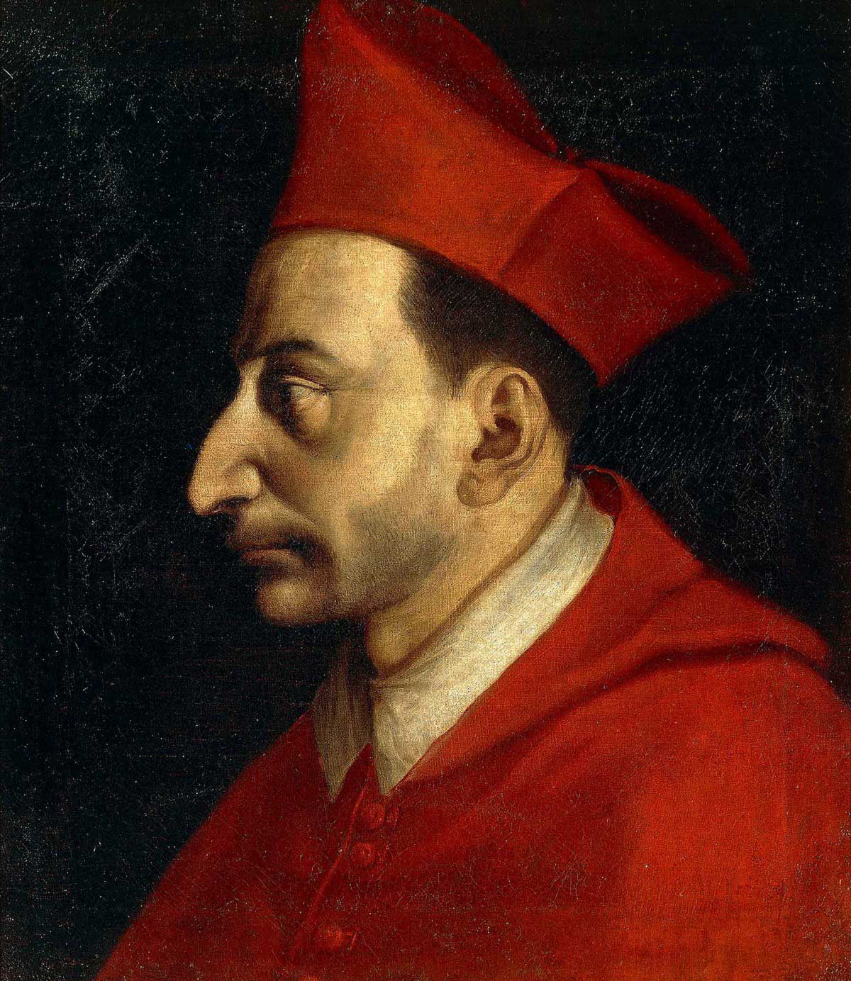 Il cardinale Carlo Borromeo (1538-1584), influente uomo politico e religioso, fervente sostenitore della Controriforma.