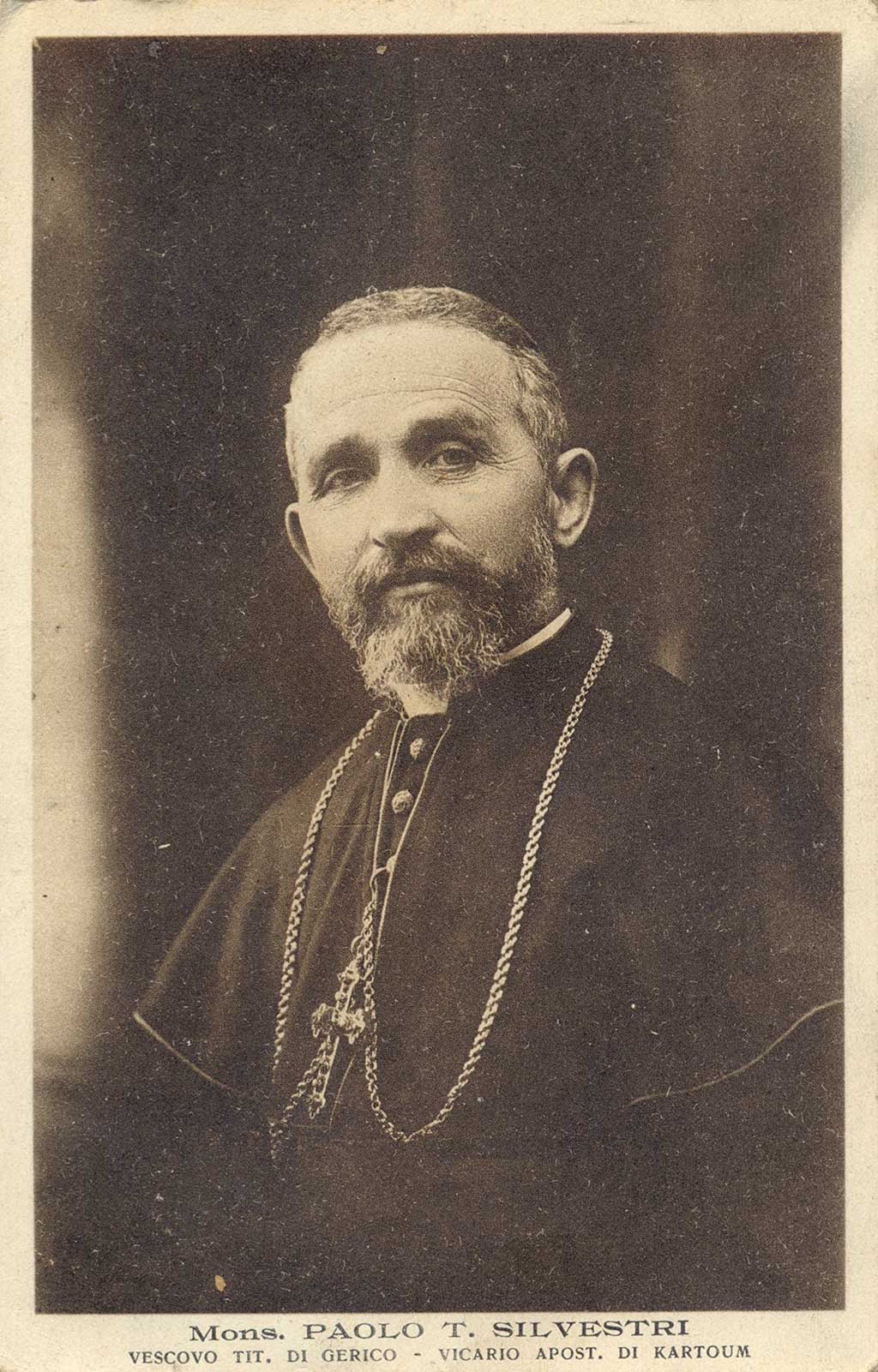 Monsignor Paolo Tranquillo Silvestri (1876-1949), vescovo di Gerico e Kartoum.